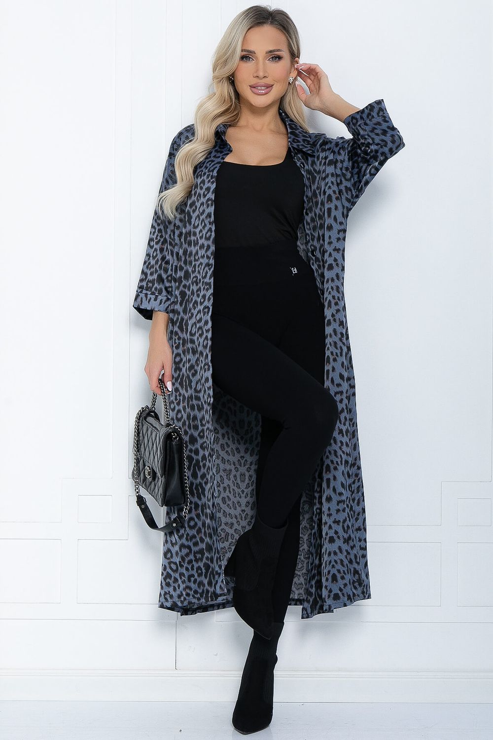 Платье "Сьюзан" (лео/синее) П10531 LT Collection