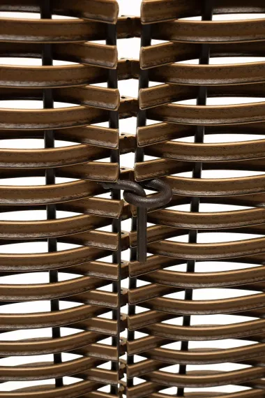 Корзина под елку Премиум Царская Лоза 65*48*30 см., разборная, лесной орех, ЕлкиТорг (65-222)