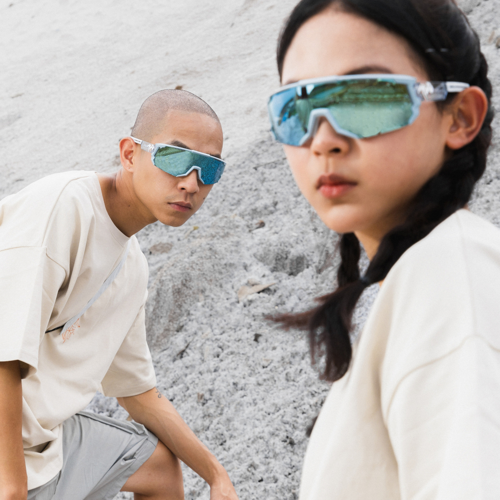 Спортивные очки 720armour Mars / Clear / Smoke Blue White Lens