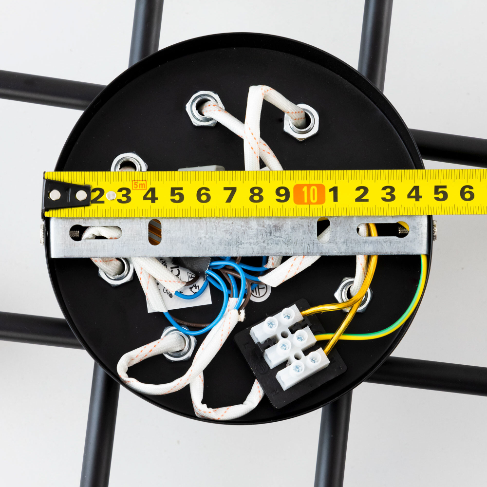 Citilux Нильс CL132185 Люстра потолочная Чёрная