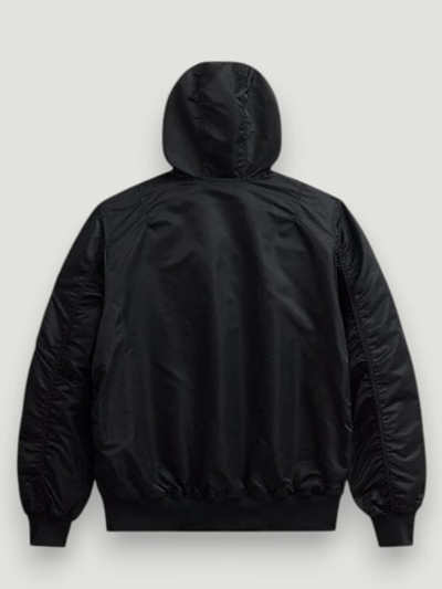 Куртка Бомбер Alpha Ind L-2B Hooded GEN II (черная - black)