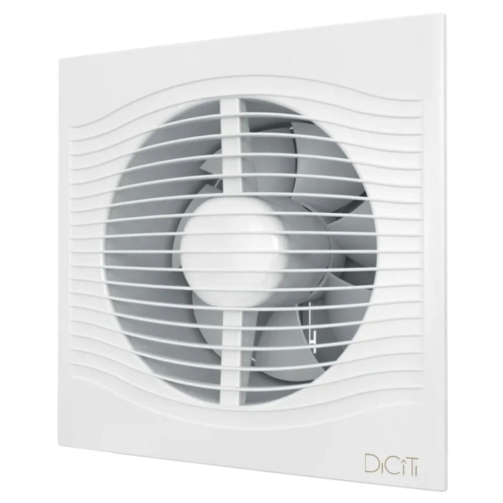 Вентилятор вытяжной настен, Эра, d150 мм, 10 Вт, 250 м3/ч, обр.клап, Slim 6C