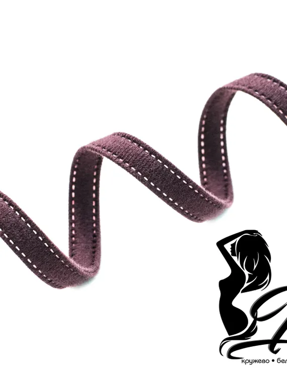 151 Туннельная лента двухшовная 10 мм, шоколад 151