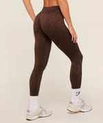 Леггинсы GYMSHARK Adapt Animal X Whitney Leggings Brown