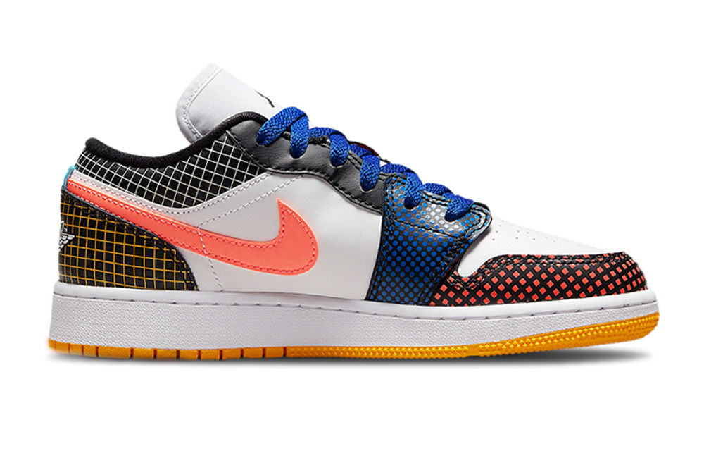 Jordan 1 Low MMD Multi-Color Grid GS