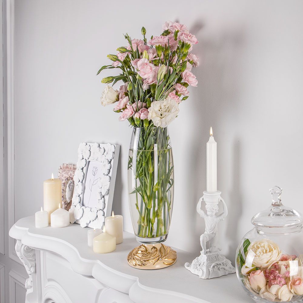 Ваза для цветов Боа Флора Айвори