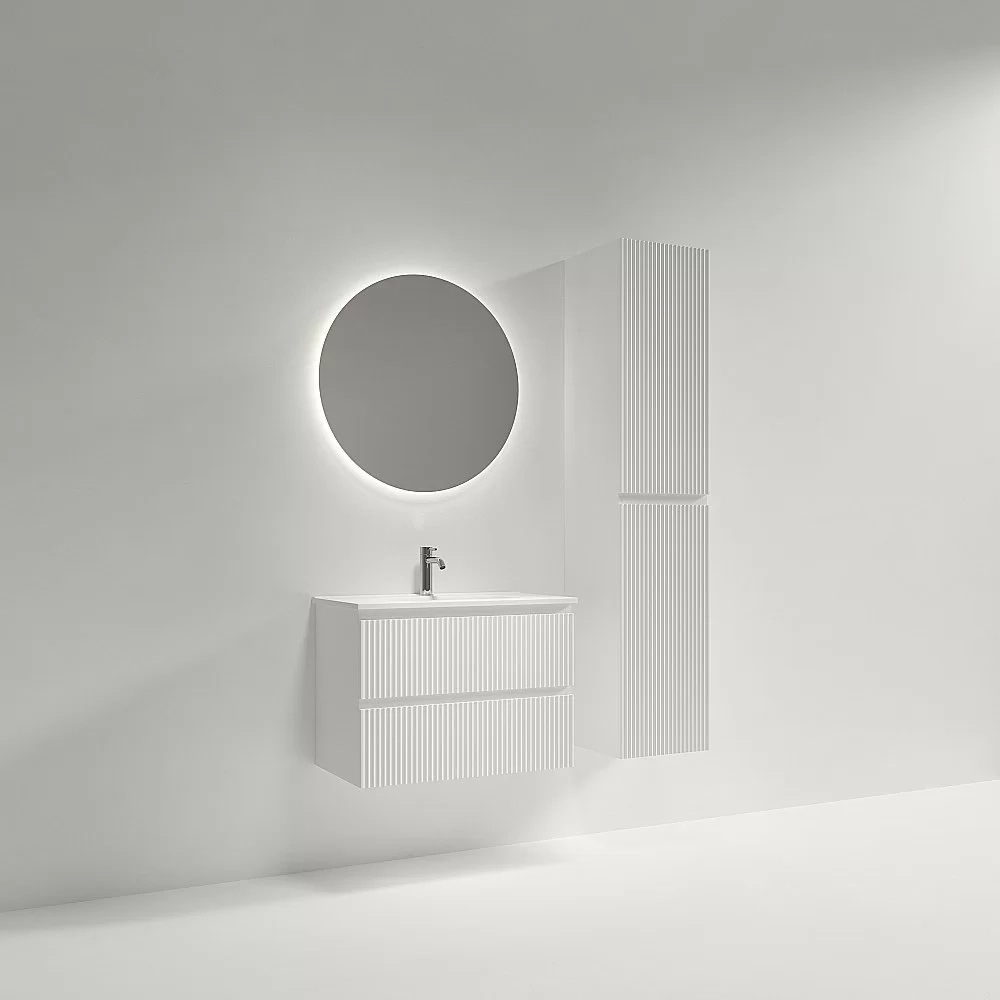 Тумба с раковиной Sancos Snob R SNR70/39W/CN7029 Bianco