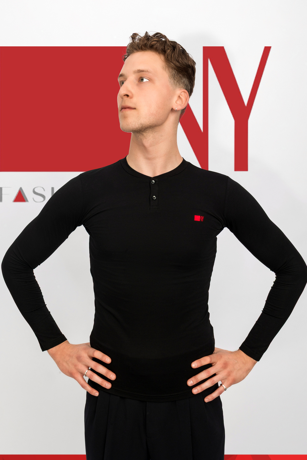 Longsleeve 2-buttons