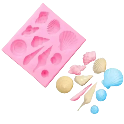 Молд силиконовый «Ракушки», 7,7×7×1,5 см