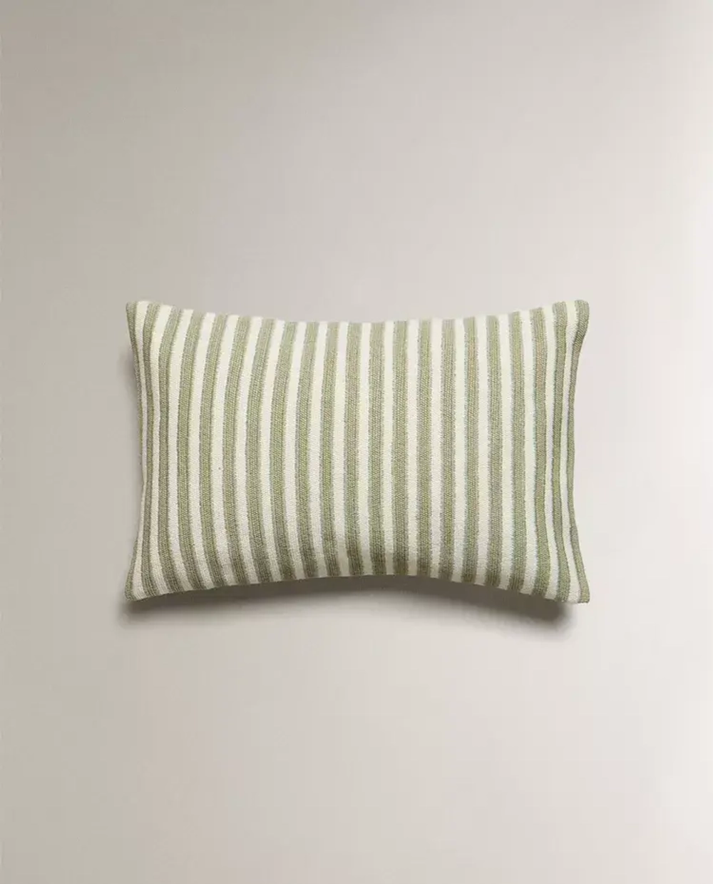 ZARA HOME НАВОЛОЧКА ДЛЯ ДЕКОРАТИВНОЙ ПОДУШКИ В ПОЛОСКУ, СИНИЙ