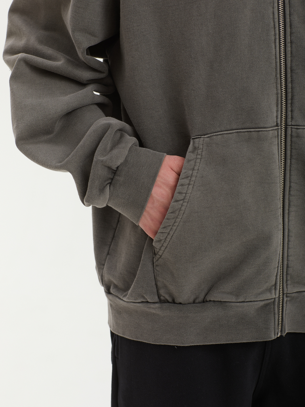 Мужская Толстовка Lowercase Pigment Zip
