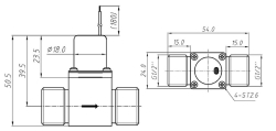 Электромагнитный клапан 211B/G1/2-4.5V