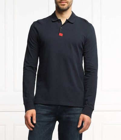 поло deresolo222 HUGO - темно-синий(50467939)