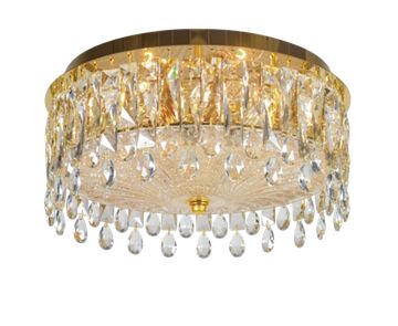 6026E/6A GOLD H+CLEAR (1) Люстра NW