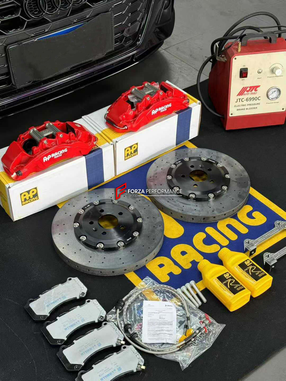 Карбон керамические тормоза для AUDI S4 B9 Рестайлинг 2019+ Ауди