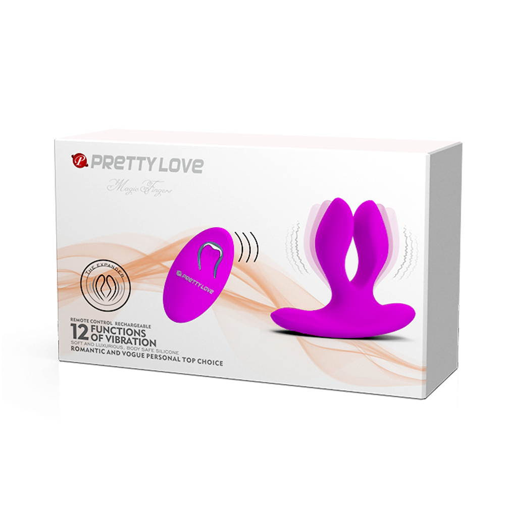 Вибратор Double Penetration Pretty Love BI-014478W