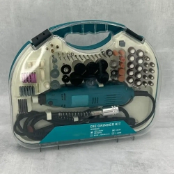 Гравер электрический с насадками и гибким валом в кейсе Mkt сетевой/граверная машинка с набором насадок Mkt