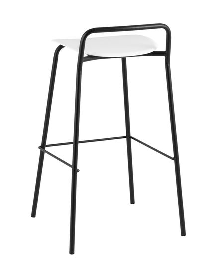 Стул металлический барный Mantis белый