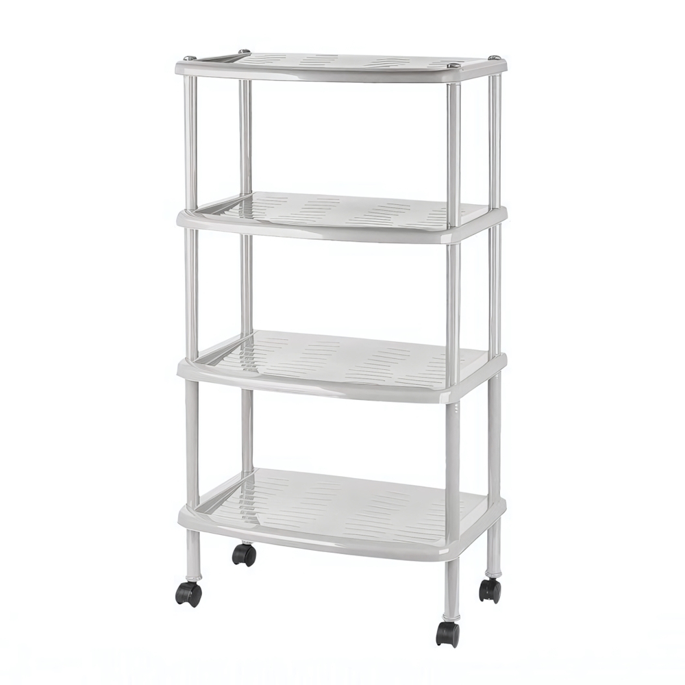 Этажерка для обуви Keeplex Regular четырехсекционная 50х31х96см серый топаз