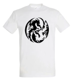 Футболка с принтом «Драконы Хгаардаса», цвет белый, р-р 46