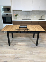 Большой кухонный стол "Макси", дуб вотан