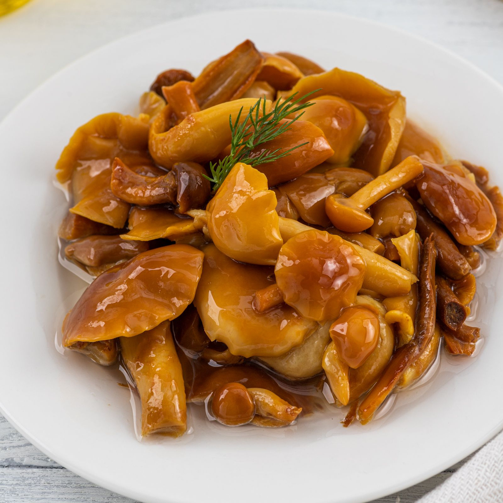 Грибы опята маринованные 500г