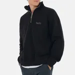 Купить Толстовка Яндекс с молнией у горла черная Толстовка Яндекс с молнией у горла черная