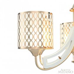 Подвесная люстра Arte Milano Florentia-3387 303387/6 Wh/Gd