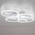 Citilux Сента CL237B160E RGB Люстра с пультом Белая