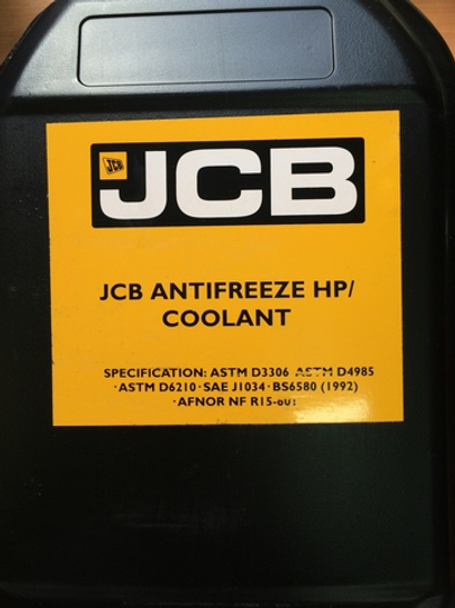Антифриз JCB 3cx 4cx оригинал концентрат зеленый канистра 10л