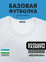 футболка оверсайз больших размеров базовая