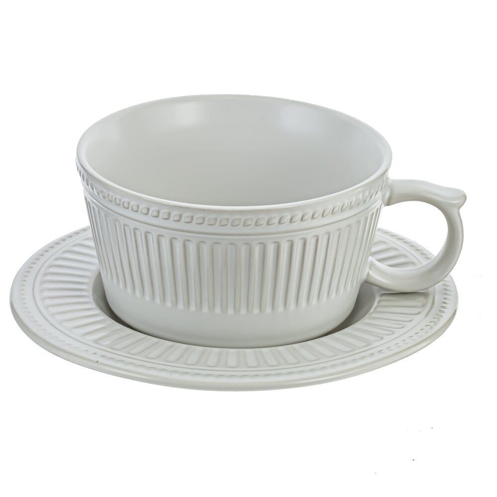 GAEM Чашка с блюдцем, 200 мл, L15 W15 H7 см