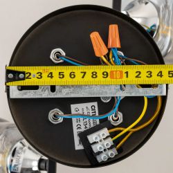 Citilux Клаус CL134145 Люстра потолочная Чёрная