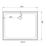 Душевая кабина DTO V1245 120х90