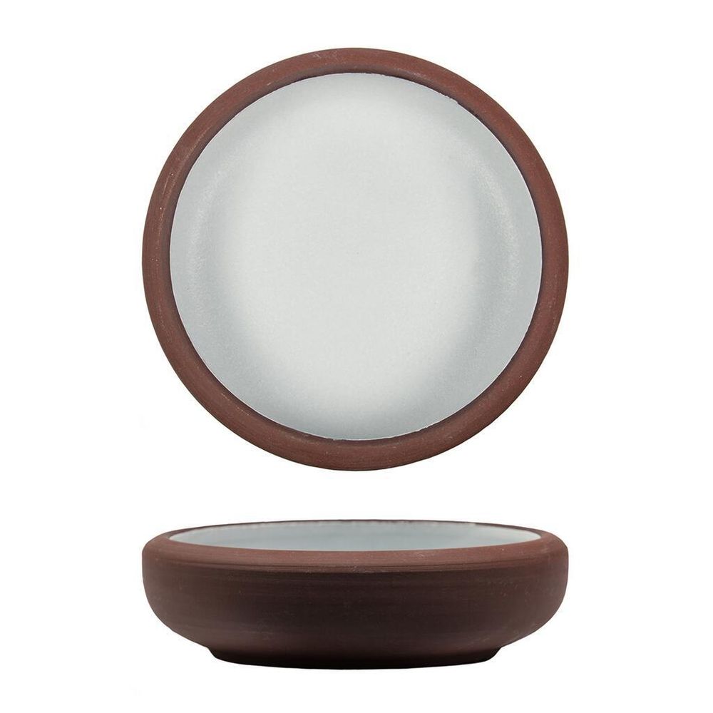 Салатник 400 мл d 16 cм h4,6 cм White Matt New Brown Taiga P.L. [6]