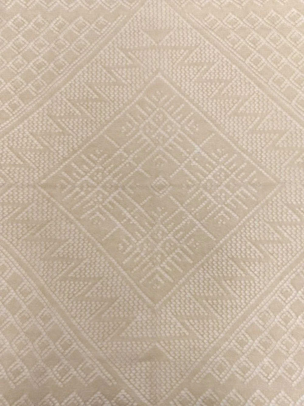 Оренбургский пуховый платок-паутинка А120-31 светло-бежевый