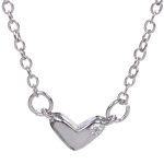 Подвеска из гиппоалергенного сплава со стразами «АМОР», цвет серебро и золото, d-20см/0,7см