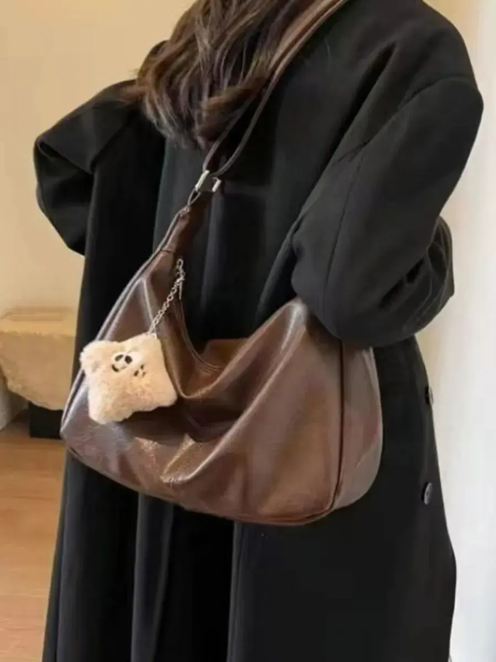 Сумка шоппер городской на молнии