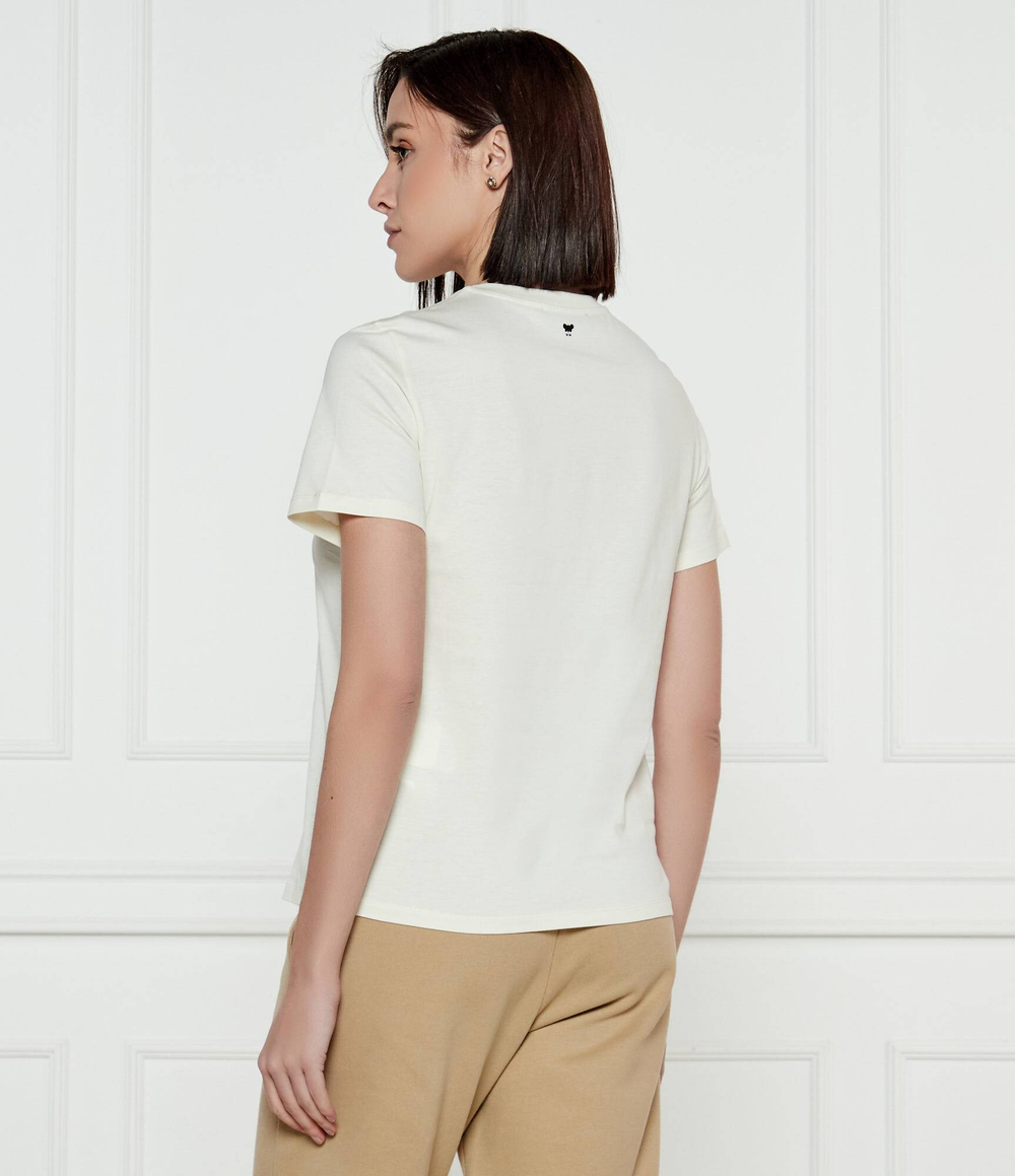 Футболка VELLO Weekend MaxMara - экрю(159710516)