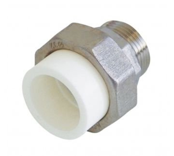 Муфта разъемная комбинированная Kalde ECO 20х1/2" НР наружная резьба 3272-tum-200b00