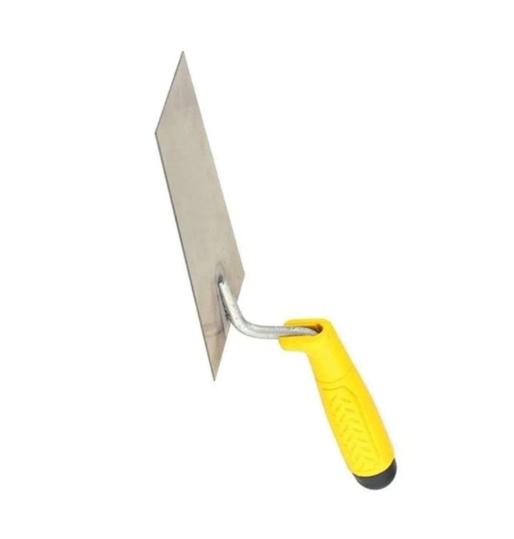 БИБЕР 35455 Кельма трапециевидная нерж.сталь пласт.рукоятка 160мм