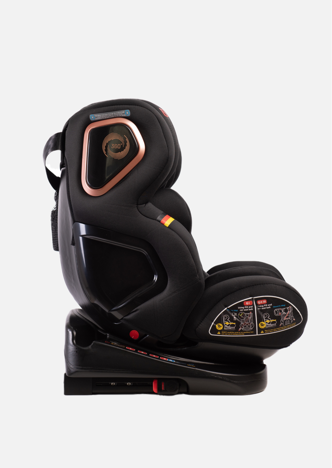 Peppy Автокресло Urban Isofix Gold black черный/золотой 0-36