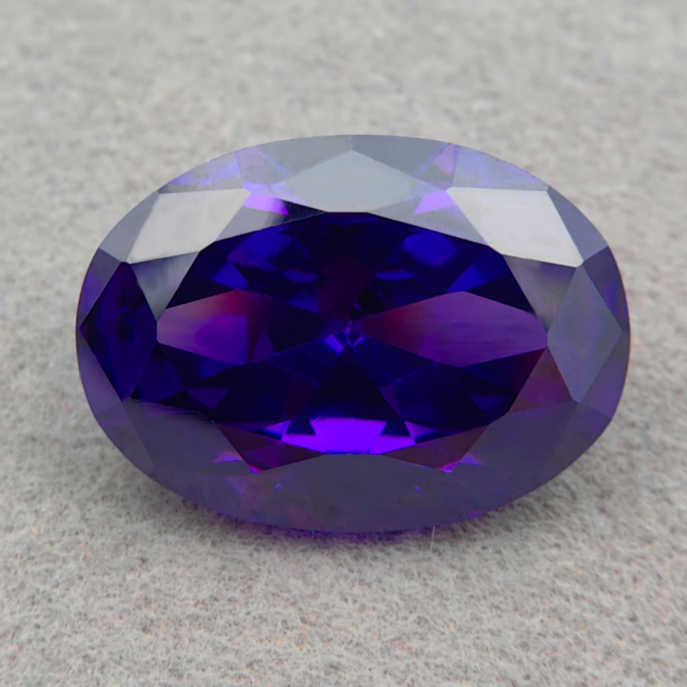 Фианит овальный, Violet