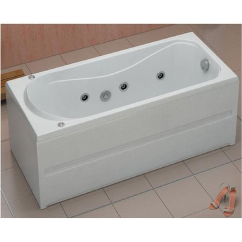 Акриловая ванна Bas (Бас) Стайл 160x70, с каркасом