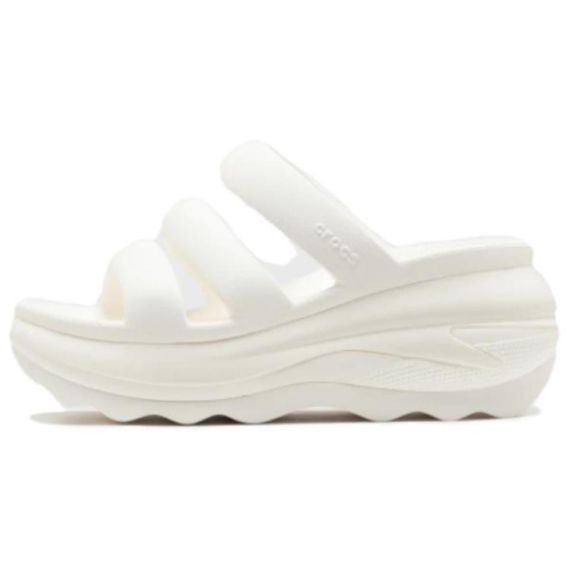 Crocs Mega Crush Triple Strap Sandal 'Chalk'