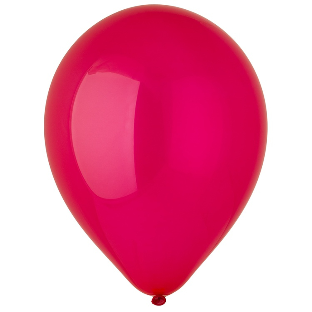 Шар латексный Кристалл 30 см (Розовый)