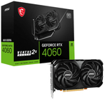 Видеокарта MSI GeForce RTX 4060 VENTUS 2X BLACK OC (RTX 4060 VENTUS 2X BLACK 8G OC)