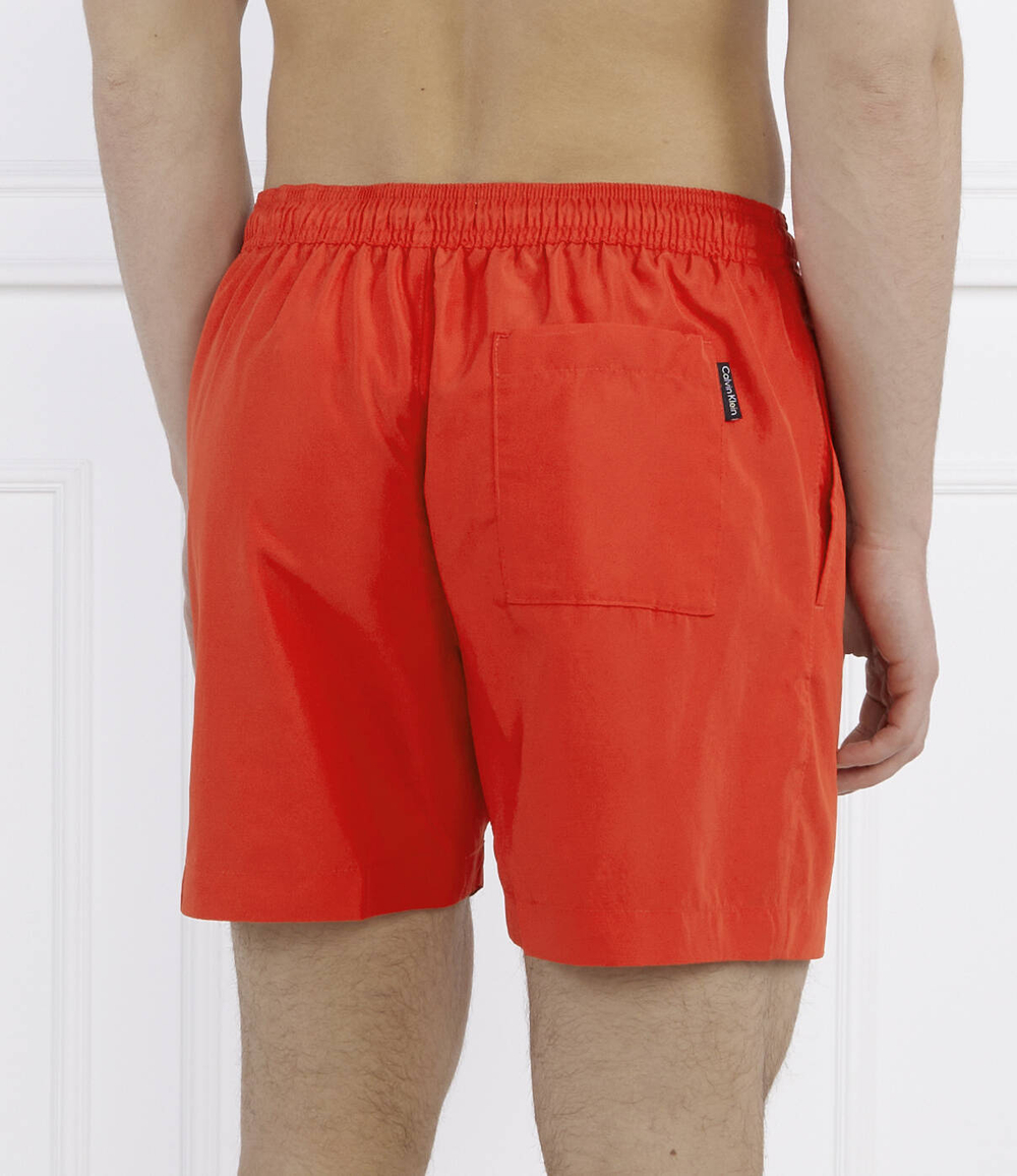Шорты для плавания Calvin Klein Swimwear - красный(KM0KM00800)