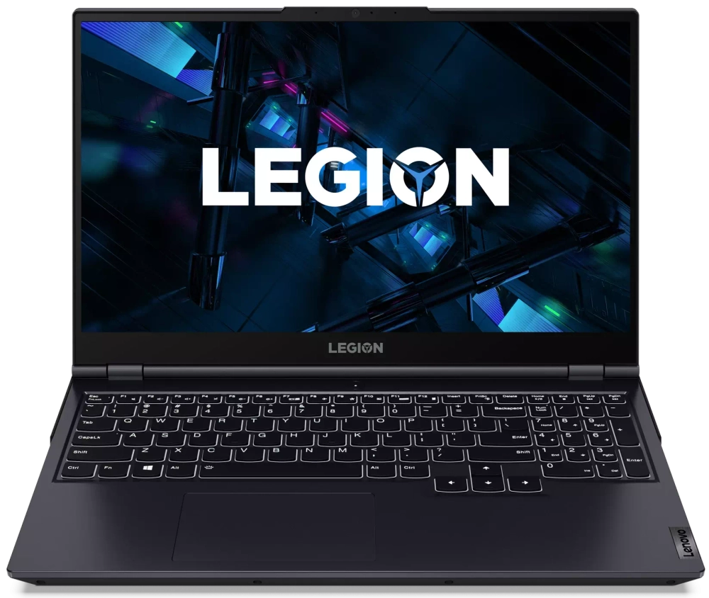 Ноутбук Lenovo Legion 5 15ITH6H 82JH009KRK i5-11400H 16Gb SSD 512Gb NVIDIA RTX 3060 для ноутбуков 6Gb 15,6 FHD IPS Cam 80Вт*ч No OS Синий
