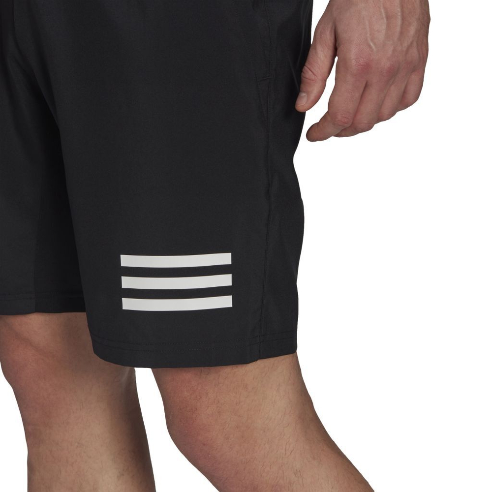 Мужские теннисные шорты Adidas Club Tennis 3-Stripes Short - black/white